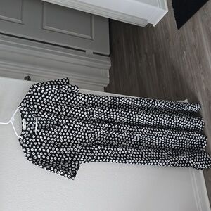 Mango floral print midi dress size 8